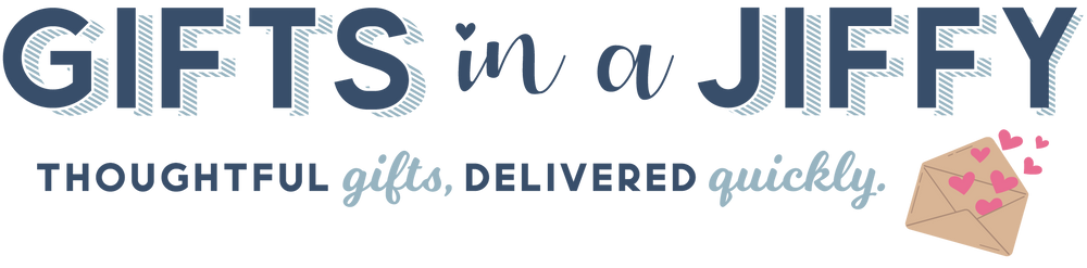 Gifts In A Jiffy Logo - Personalised Gifts For All Occasions