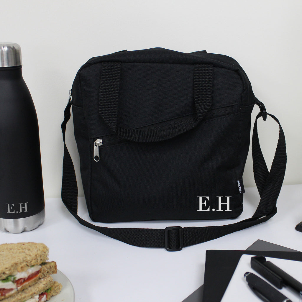 Personalised Adults Insulated Lunch Bag with Initials