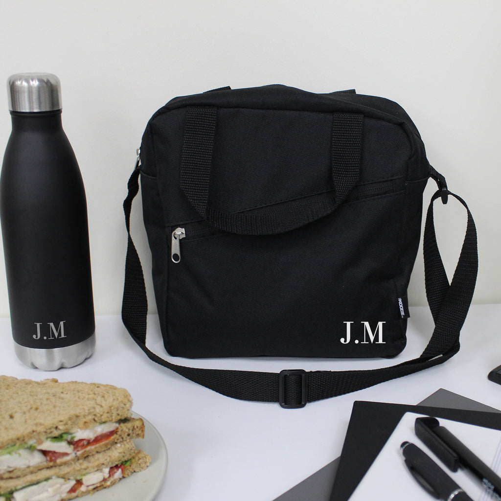 Personalised Adults Insulated Lunch Bag with Initials