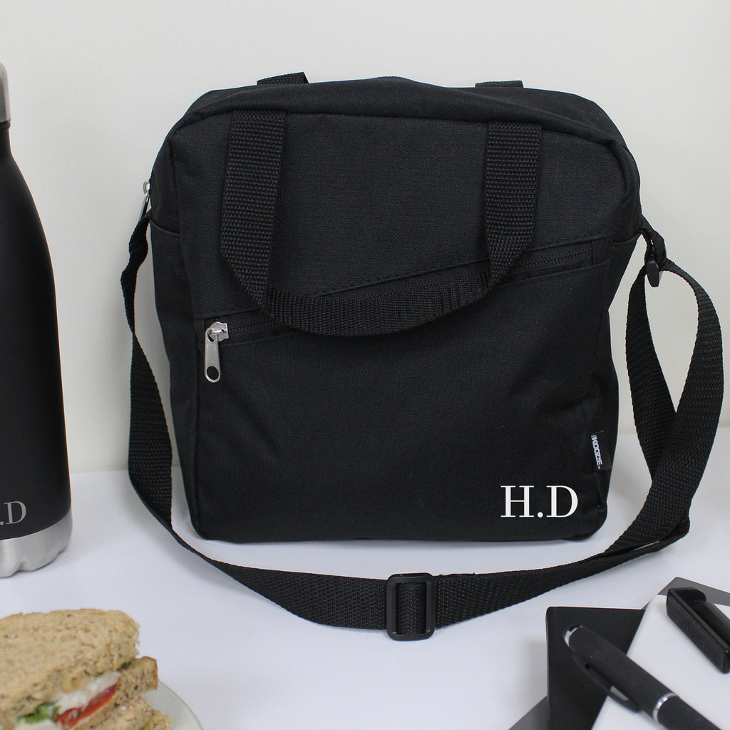 Personalised Adults Insulated Lunch Bag with Initials