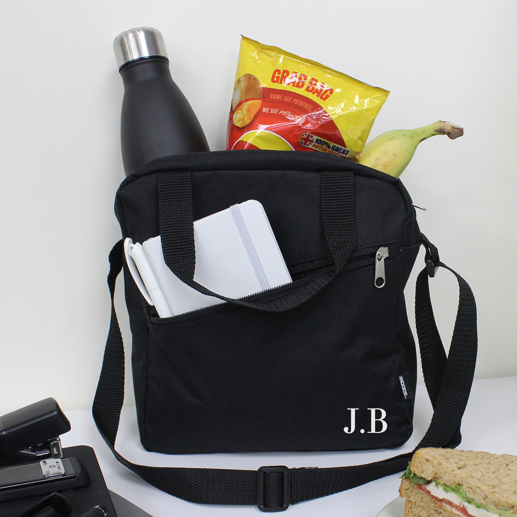 Personalised Adults Insulated Lunch Bag with Initials