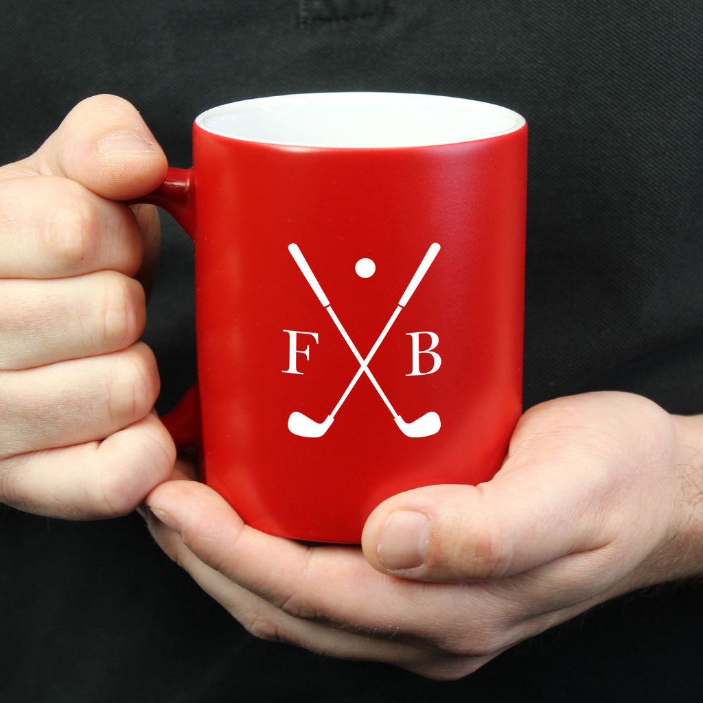 Personalised 350 ml Ceramic Golf Mug