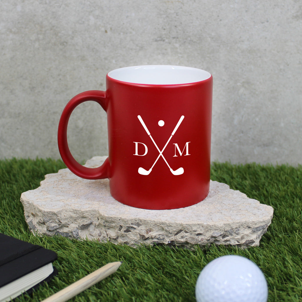 Personalised 350 ml Ceramic Golf Mug