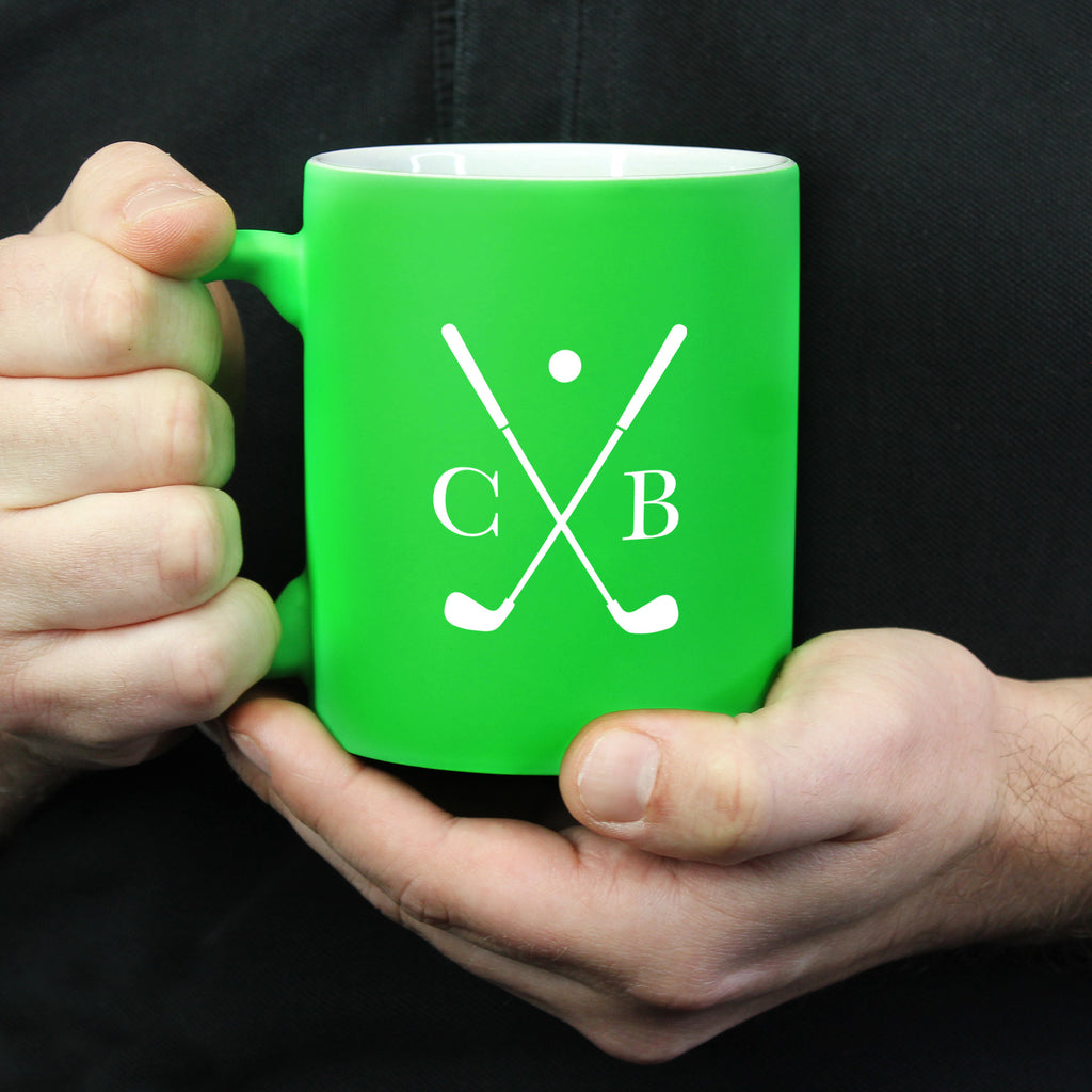 Personalised 350 ml Ceramic Golf Mug