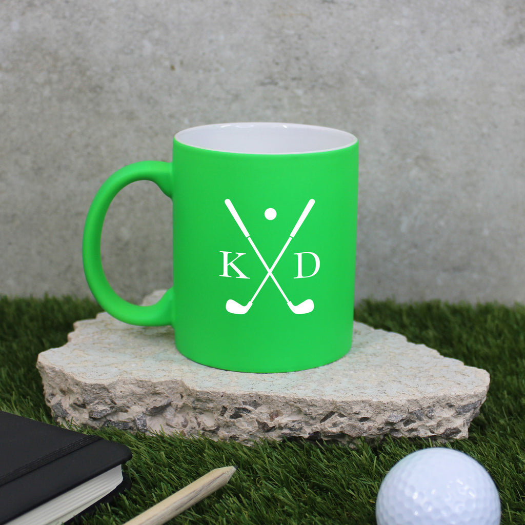 Personalised 350 ml Ceramic Golf Mug