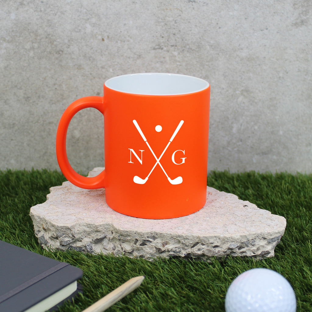 Personalised 350 ml Ceramic Golf Mug