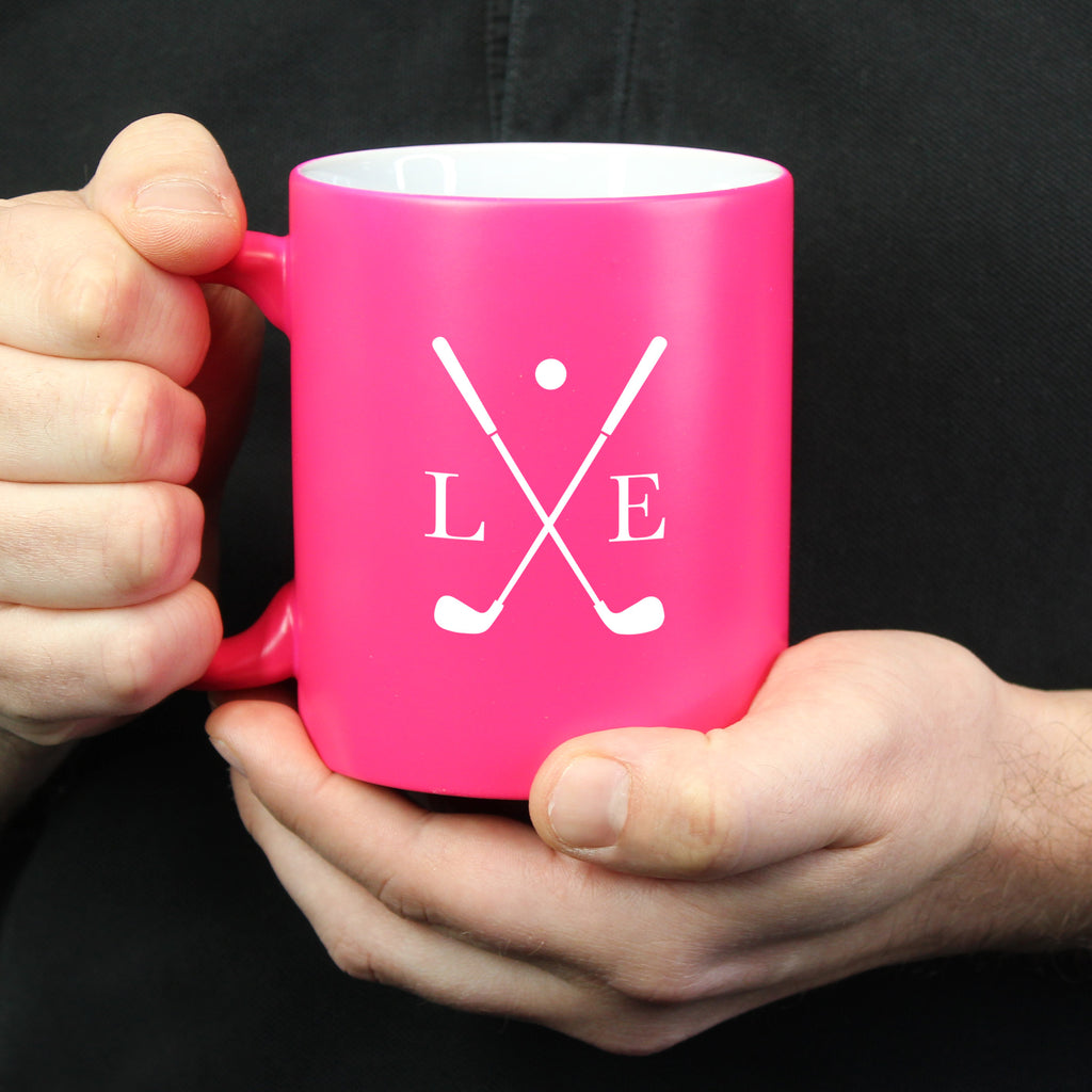 Personalised 350 ml Ceramic Golf Mug