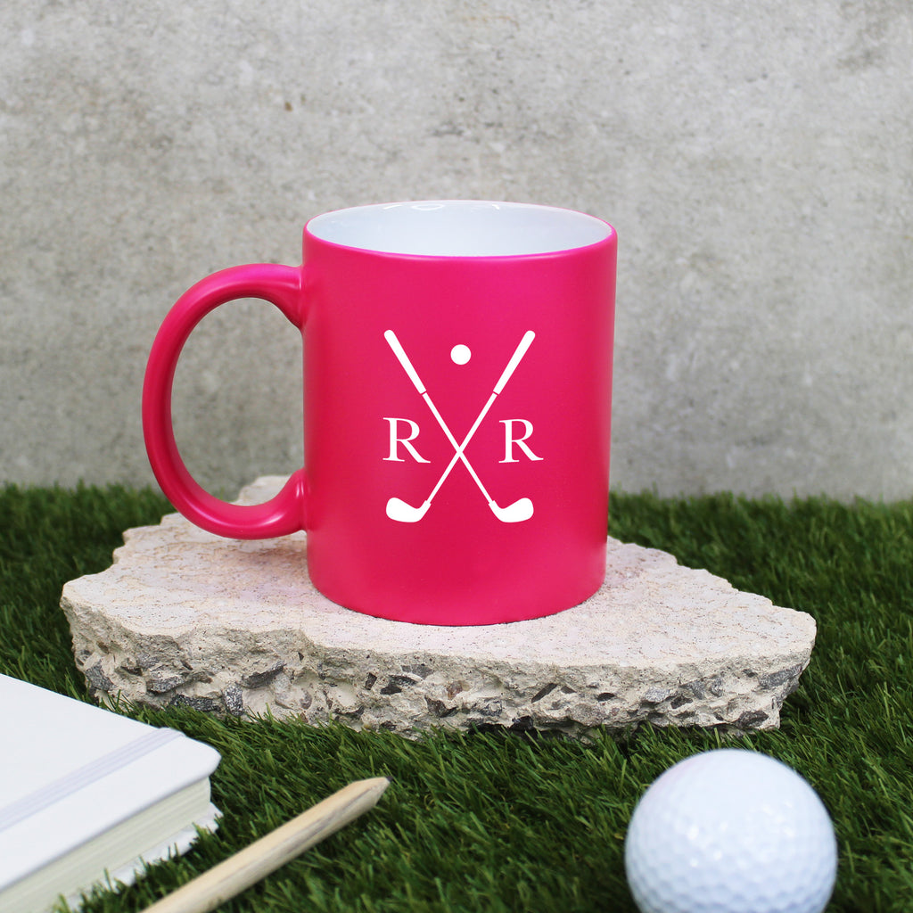 Personalised 350 ml Ceramic Golf Mug