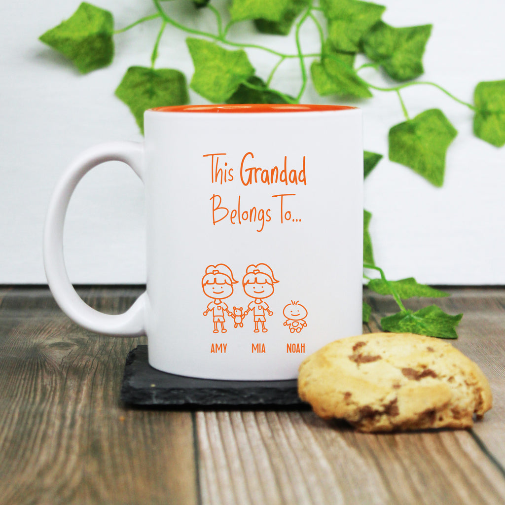 Personalised "This GRANDAD Belongs To" Coffee Mug