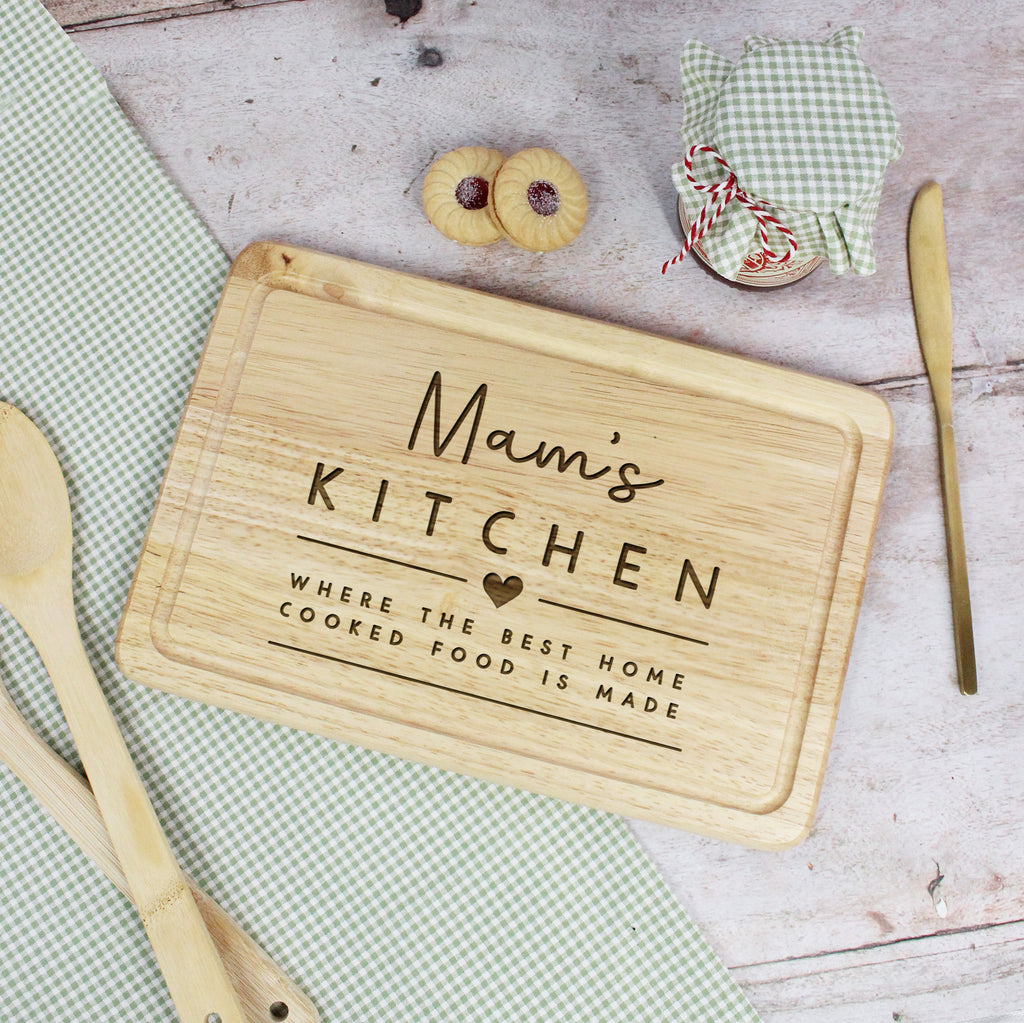 Personalised Mum’s Kitchen Chopping Board