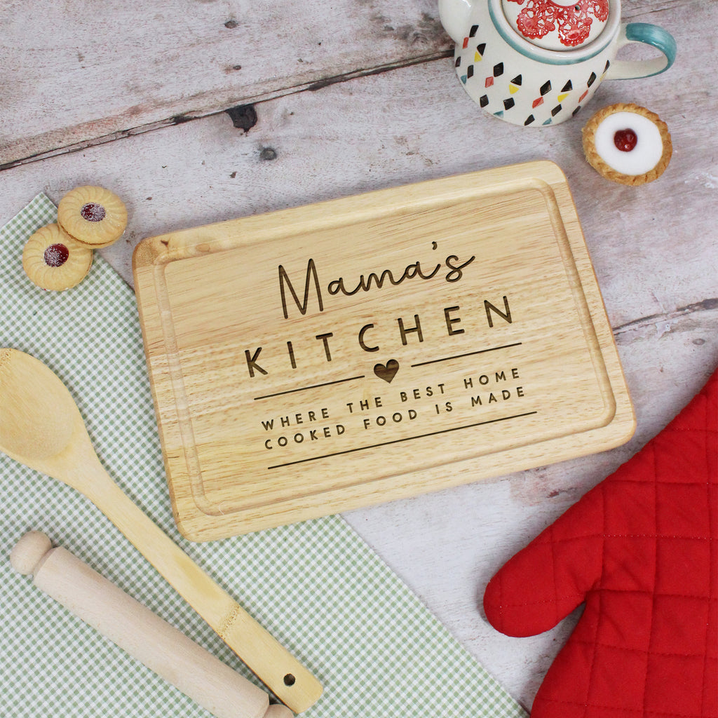 Personalised Mum’s Kitchen Chopping Board