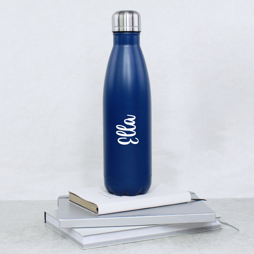 Personalised Girls 500ml Insulated Stainless Steel Bottle