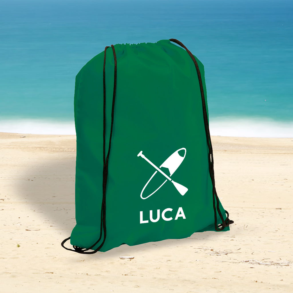 Personalised Water Sport Drawstring Bag