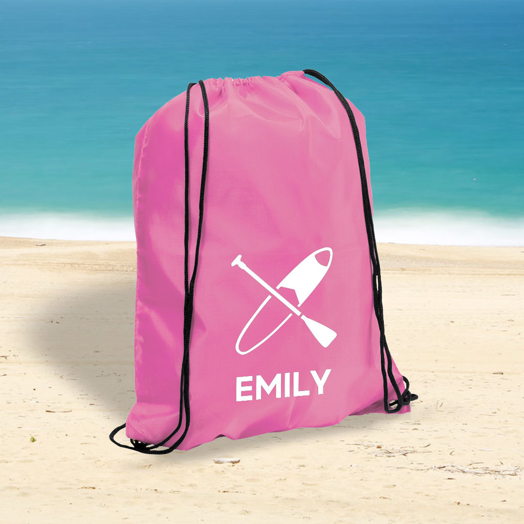 Personalised Water Sport Drawstring Bag