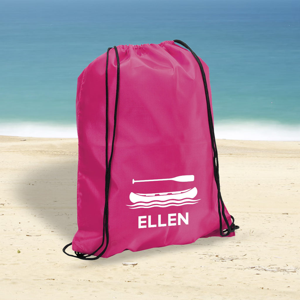 Personalised Water Sport Drawstring Bag