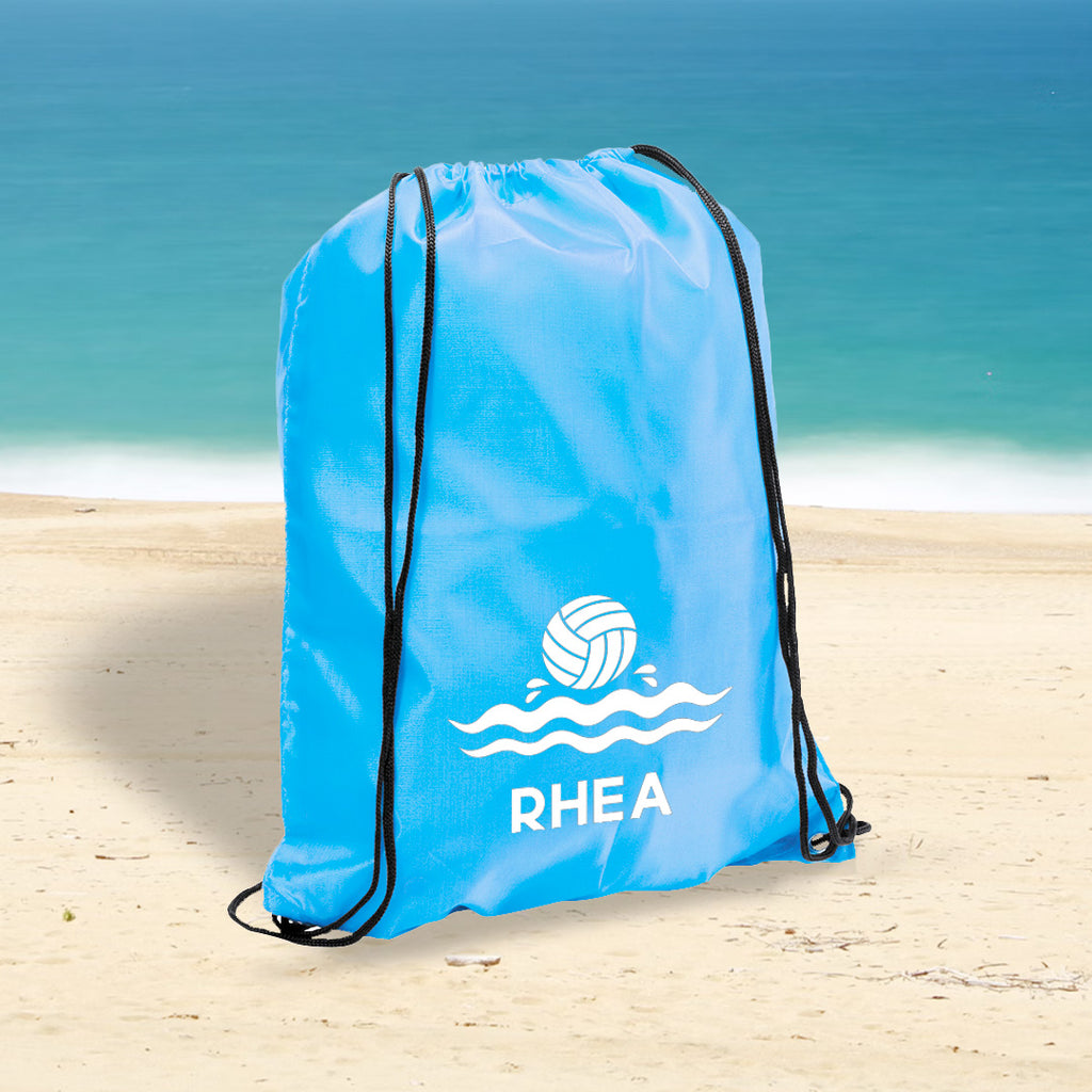 Personalised Water Sport Drawstring Bag