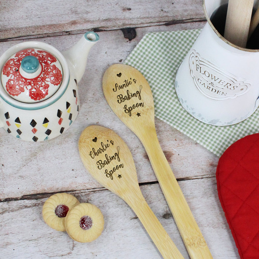 Personalised Wooden Baking Spoon