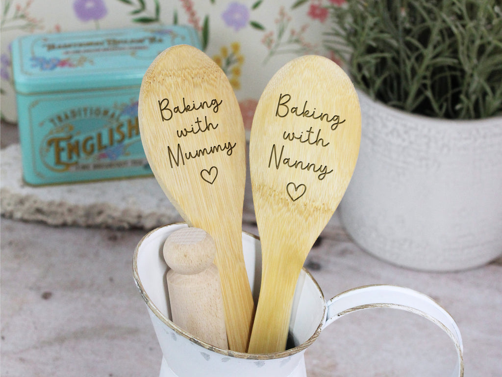 Baking with Mummy Wooden Spoon