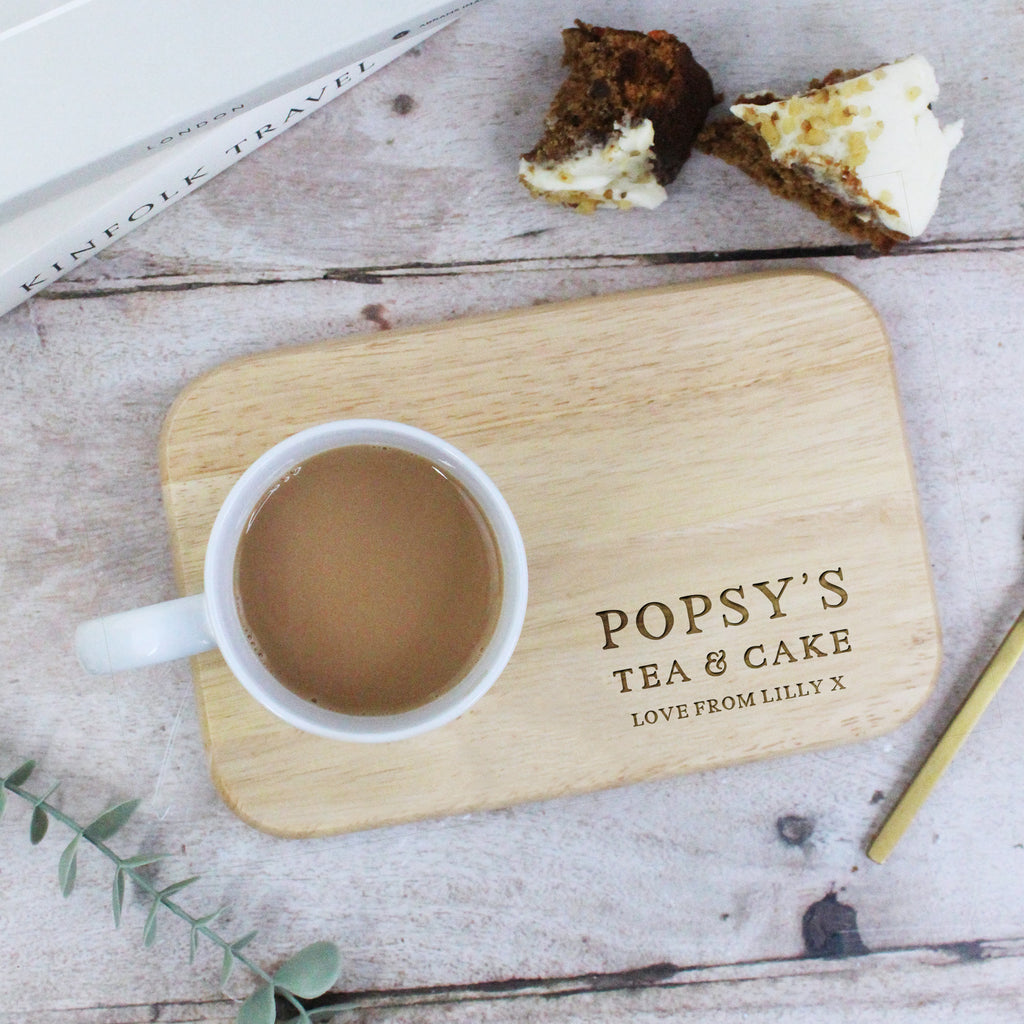 Personalised 'Grandad’s Pint & Crisps' Snack Board