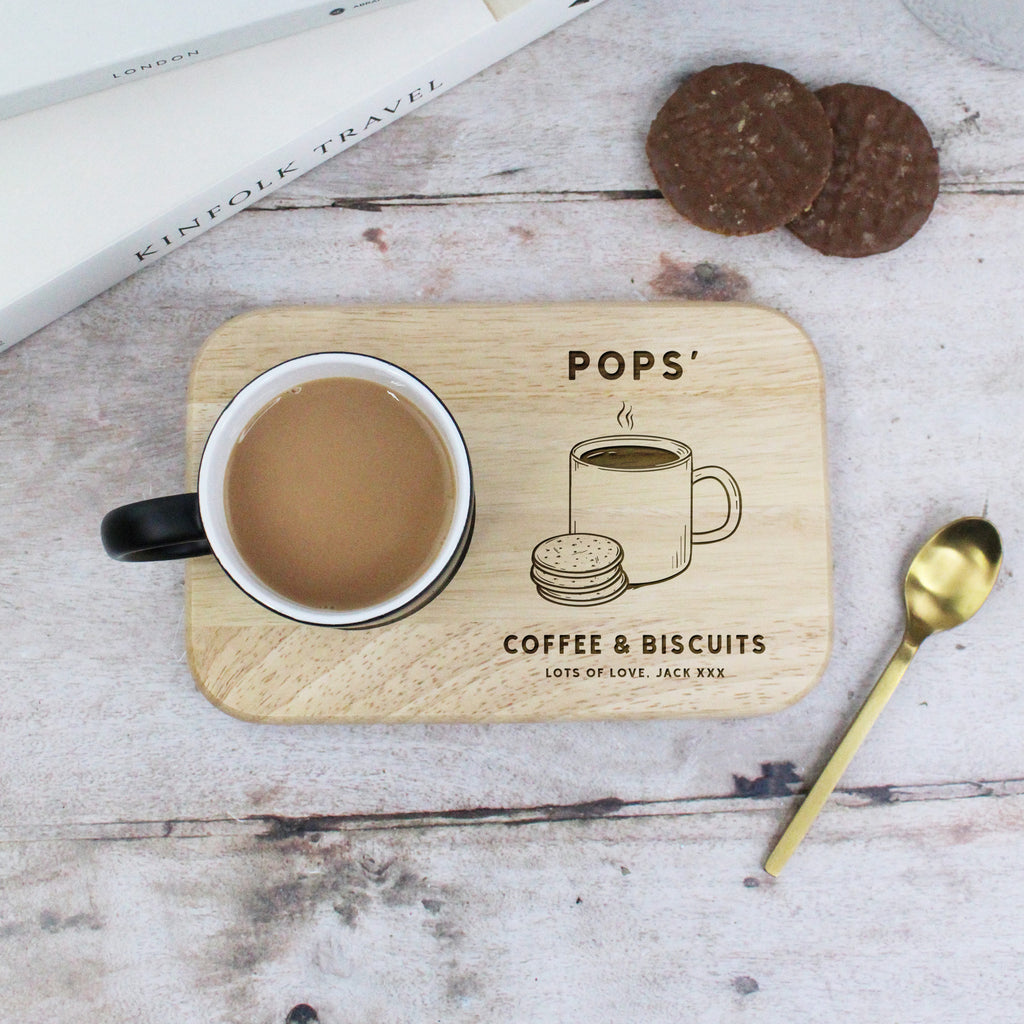 Grandad’s Coffee & Biscuit Board