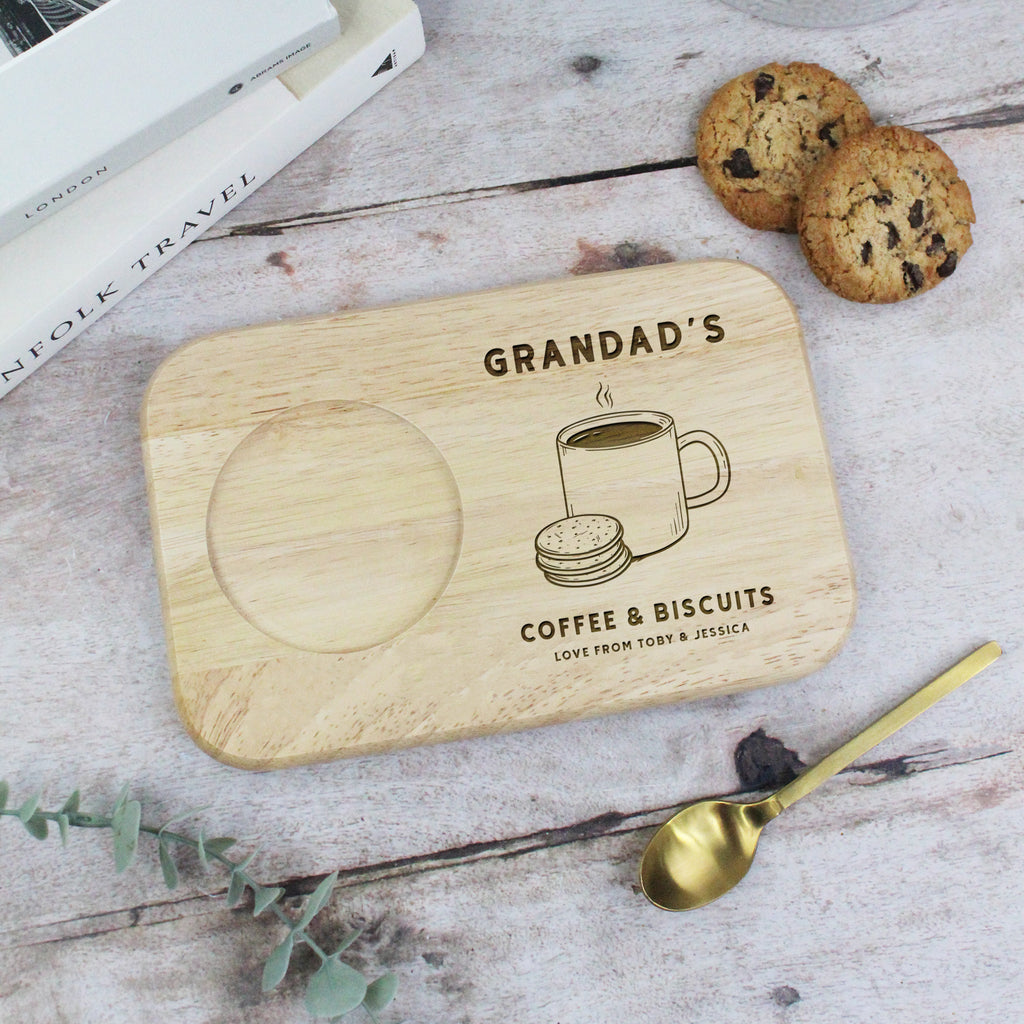 Grandad’s Coffee & Biscuit Board