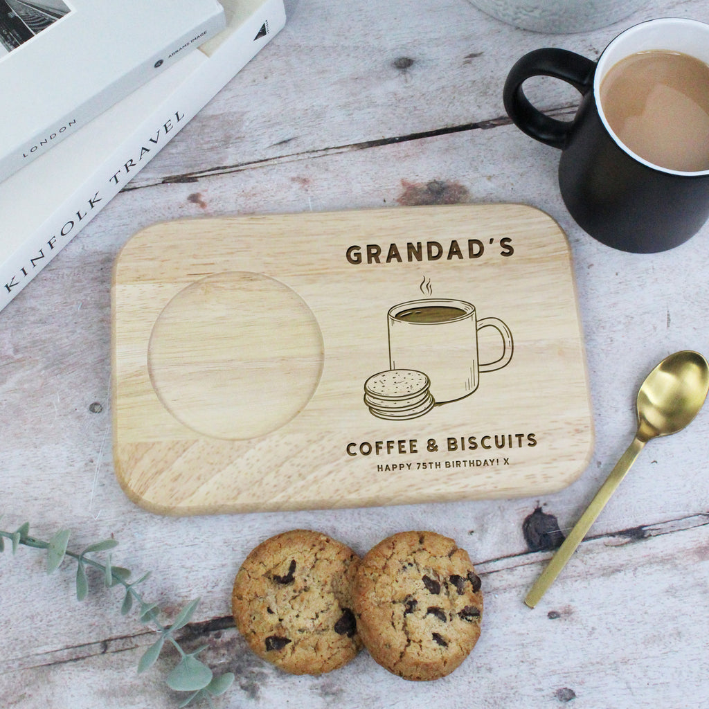 Grandad’s Coffee & Biscuit Board