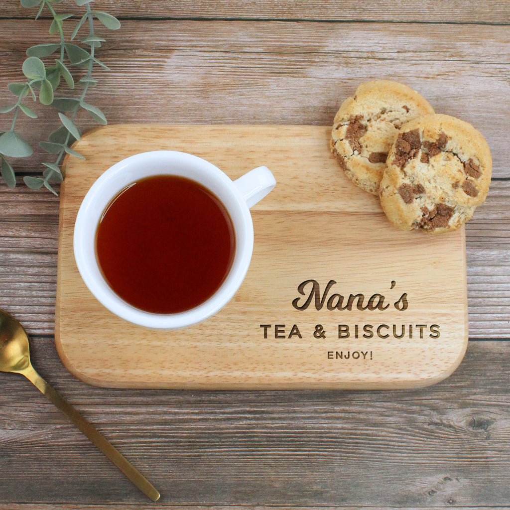 Personalised Grandad's Tea & Biscuits Board