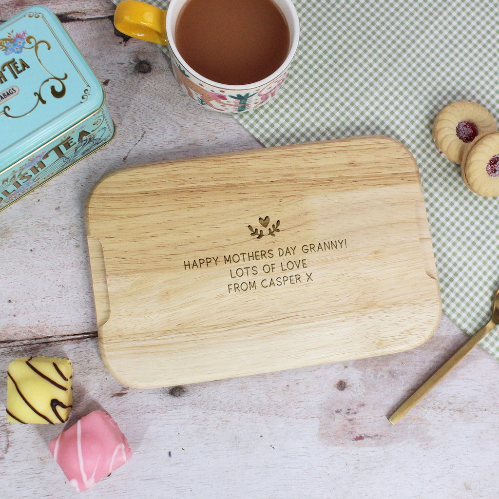 Personalised Grandma’s Tea & Biscuits Board