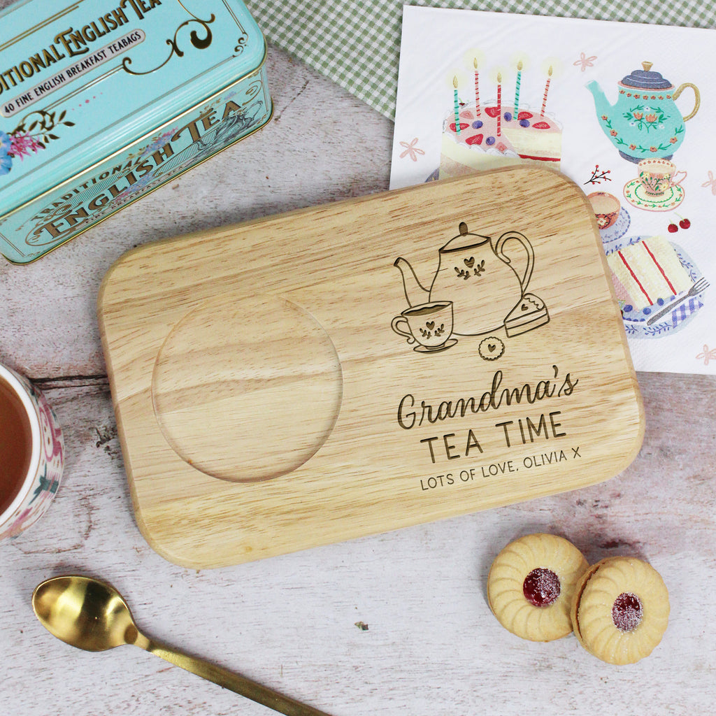 Personalised Grandma’s Tea & Biscuits Board