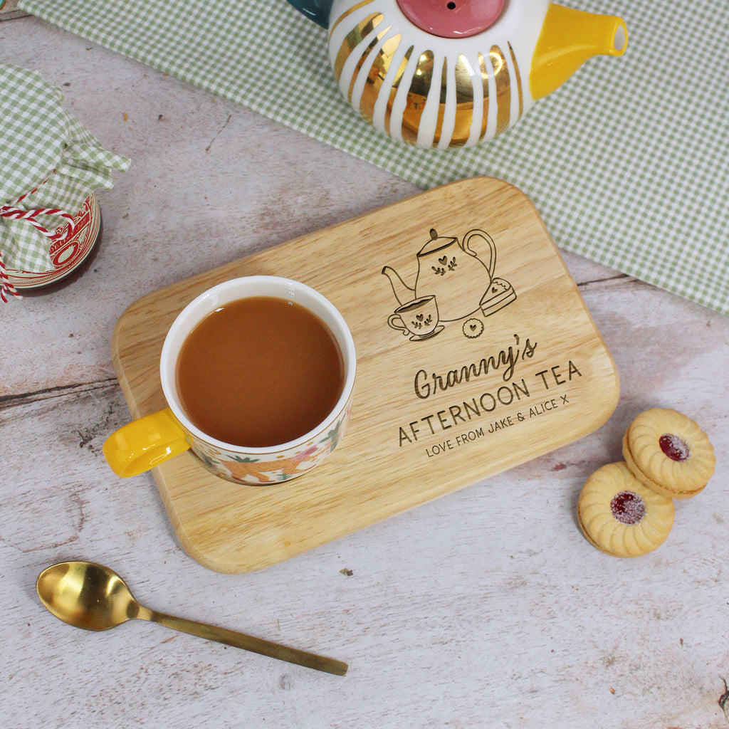 Personalised Grandma’s Tea & Biscuits Board