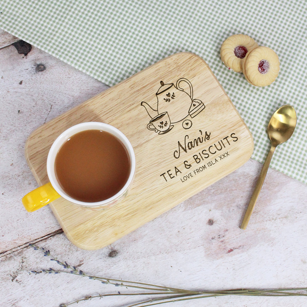 Personalised Grandma’s Tea & Biscuits Board