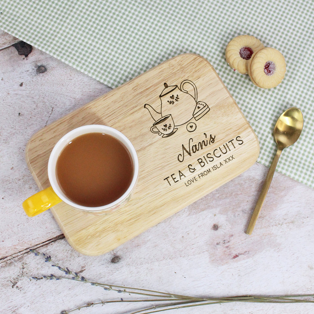 Personalised Grandma’s Tea & Biscuits Board