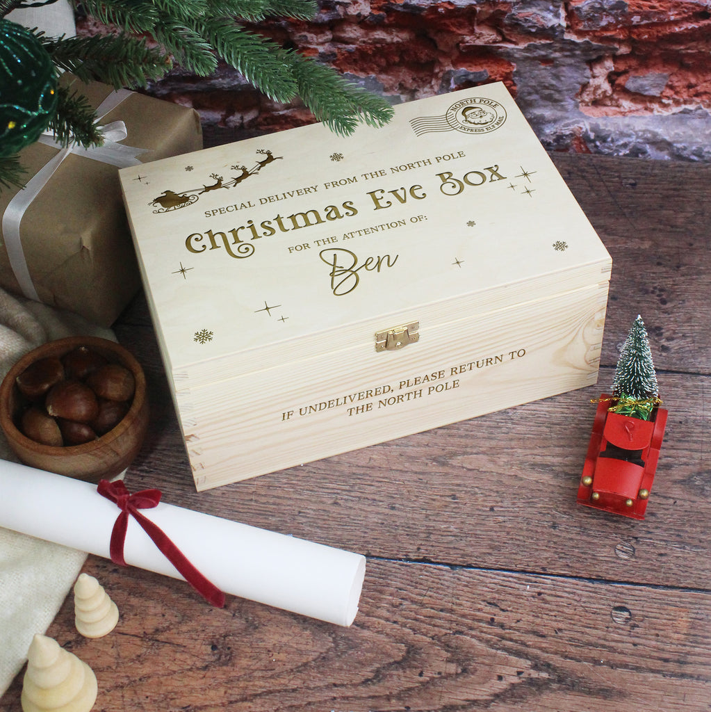 Personalised Luxury Christmas Eve Box