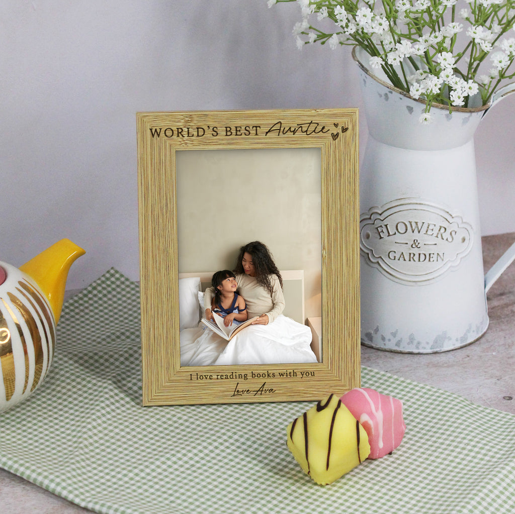 World's Best Mummy Personalised Photo Frame