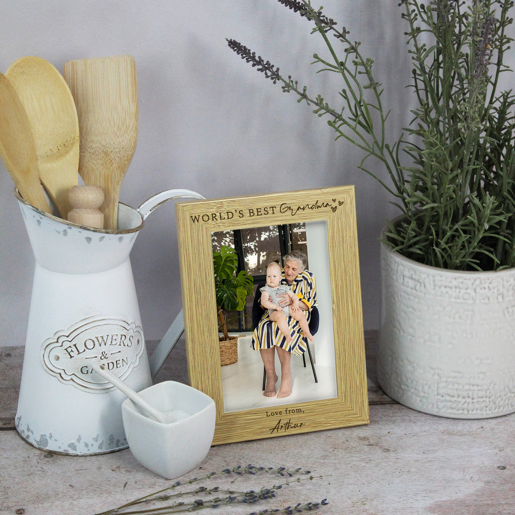 World's Best Mummy Personalised Photo Frame