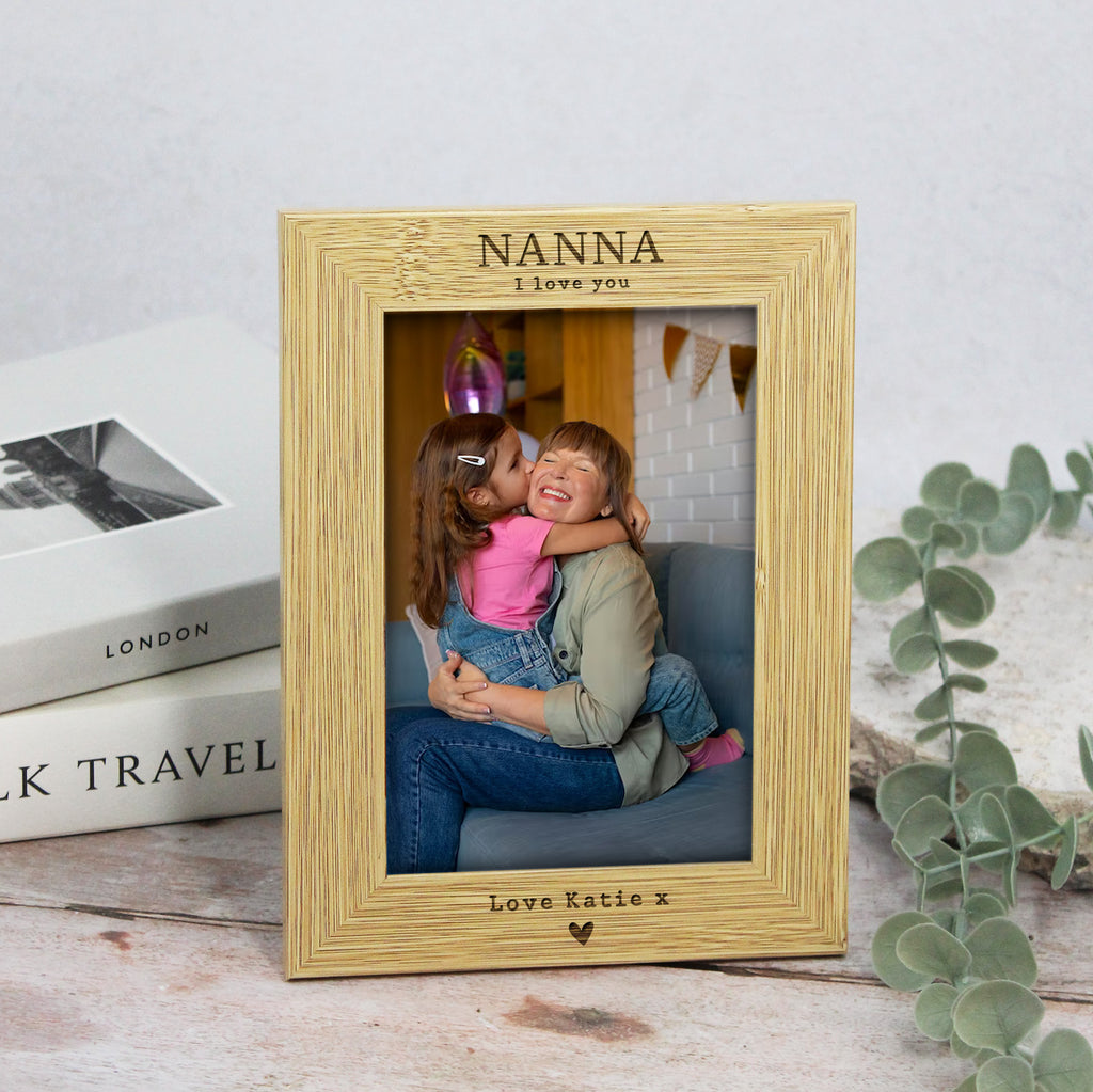 Personalised I Love You Photo Frame