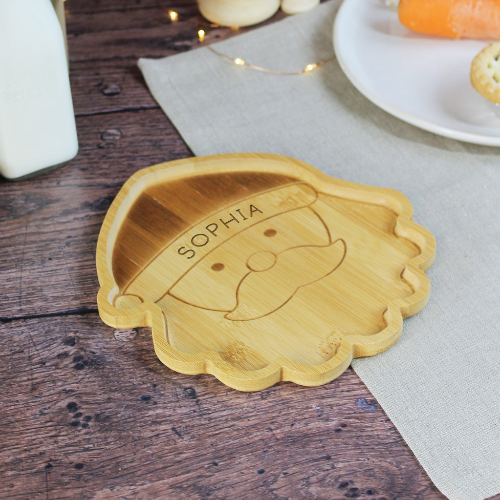 Personalised Christmas Character Plate for Kids