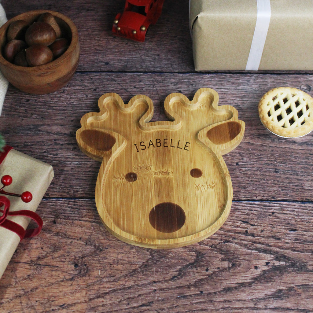 Personalised Christmas Character Plate for Kids