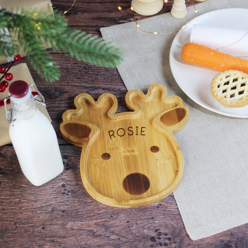 Personalised Christmas Character Plate for Kids