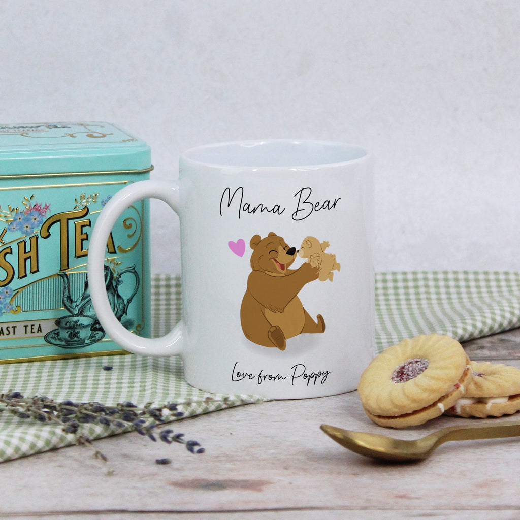 Mama Bear Mug & Optional Coaster