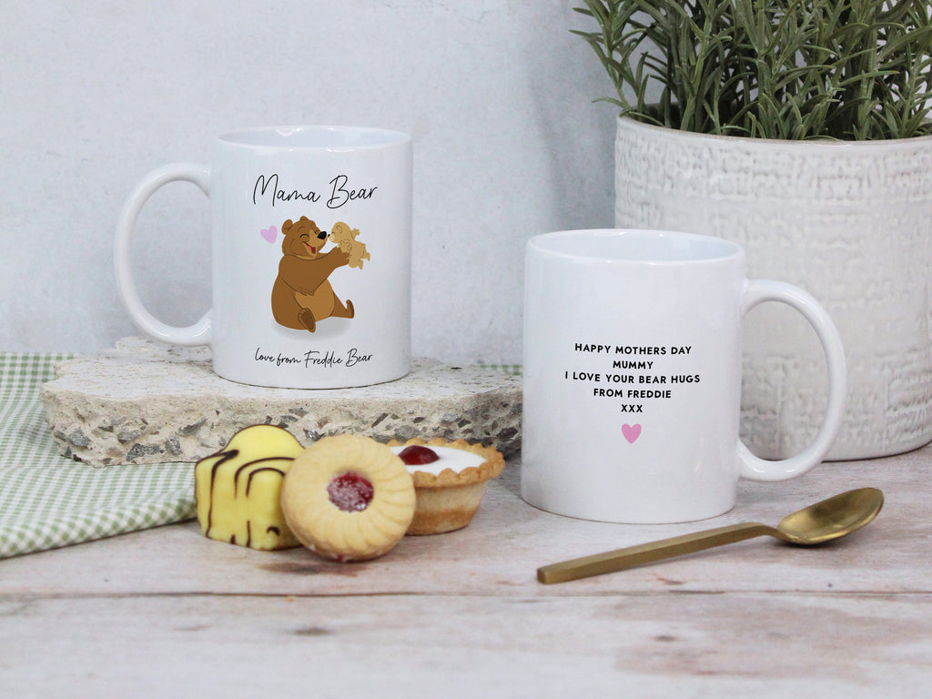 Mama Bear Mug & Optional Coaster