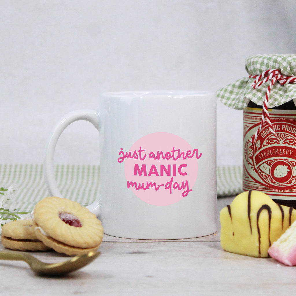 Manic Mum-Day Mug and Coaster Option