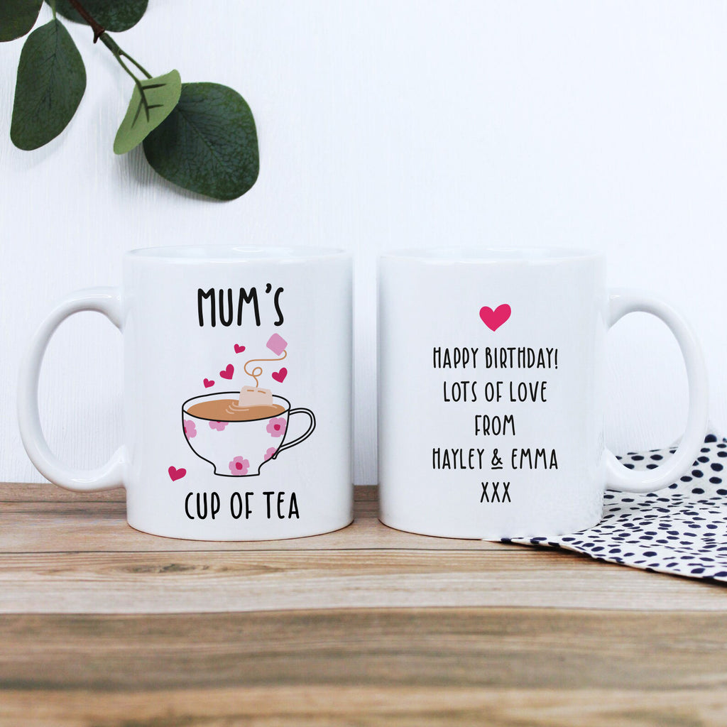 Personalised Mum's Cup of Tea Mug