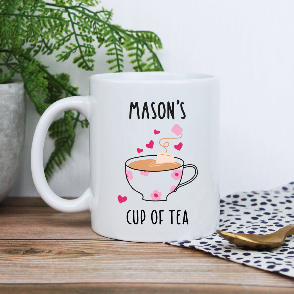 Personalised 'Tea & Biscuits' Board with Coffee Mug Option - Any Name