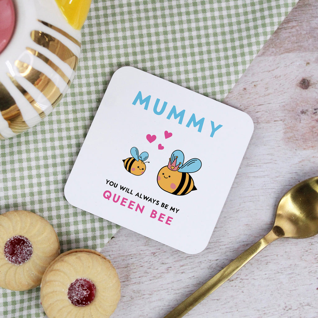 Personalised 'You Will Always Be My Queen Bee' Coffee Mug & Coaster Option