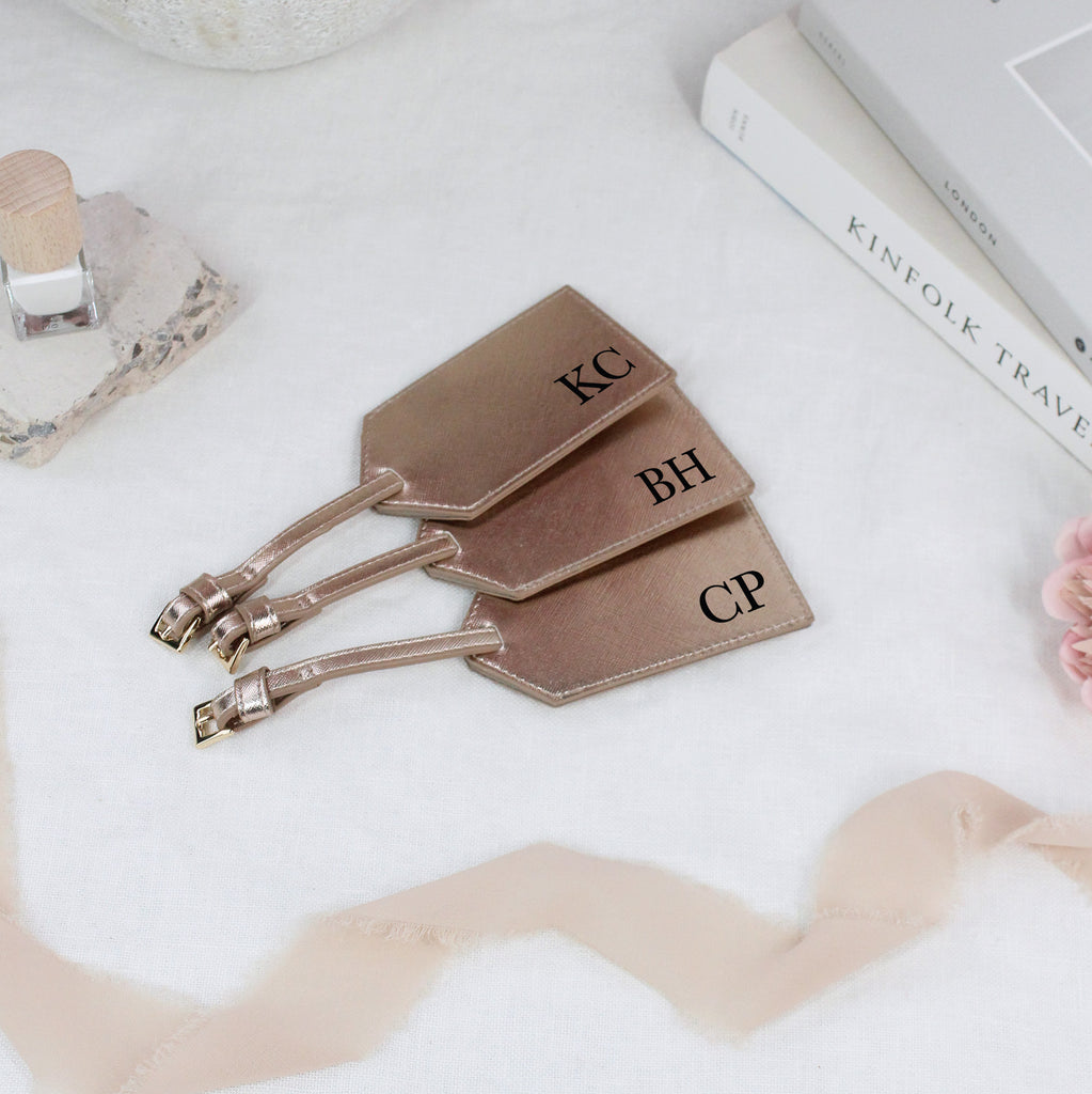 Personalised Luggage Tag with Initials