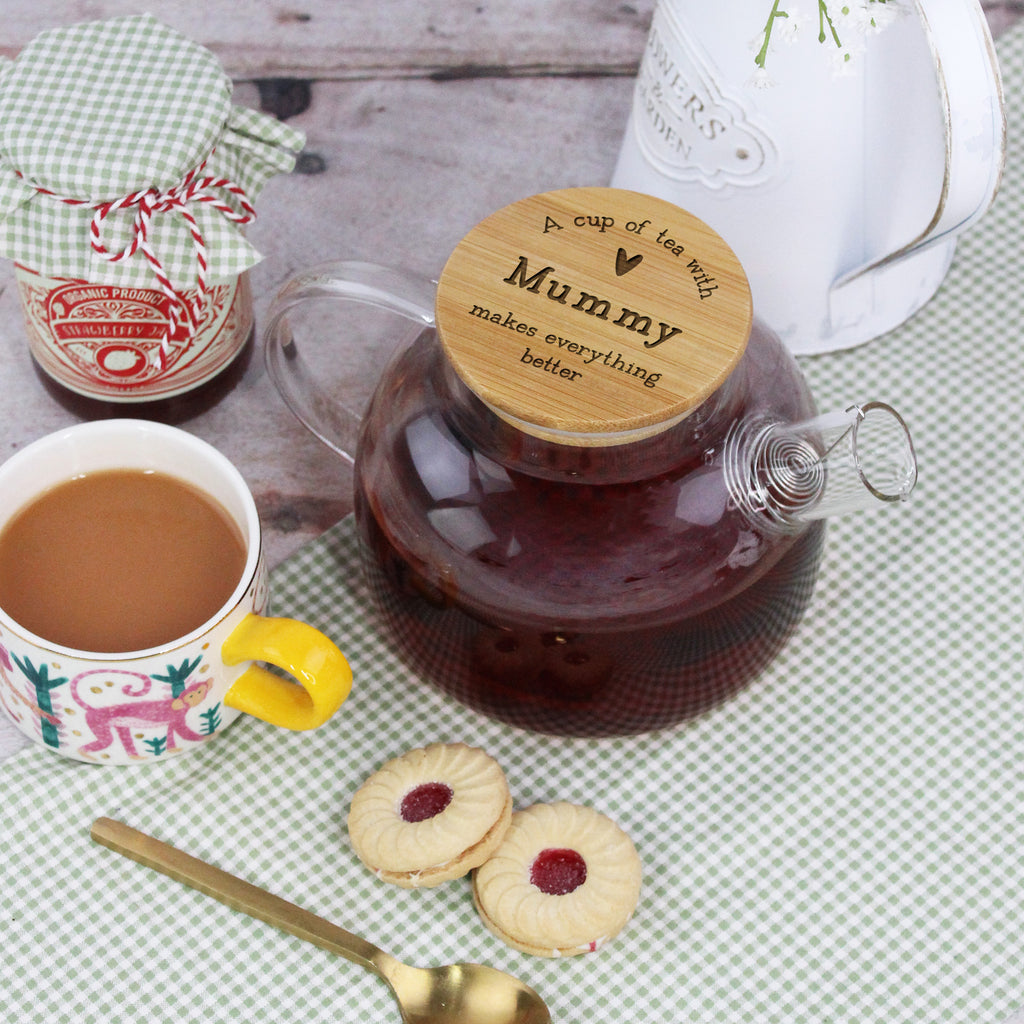 Personalised Mum Tea Pot