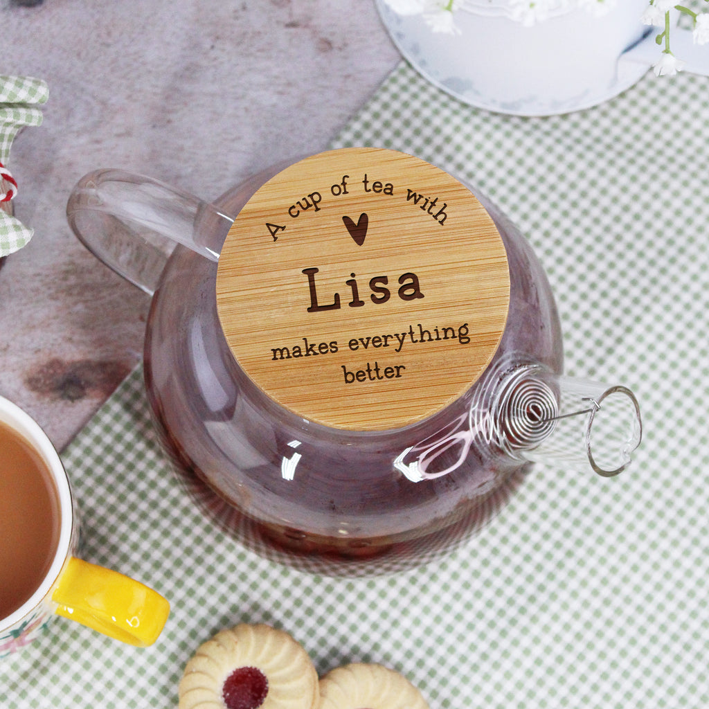 Personalised Mum Tea Pot