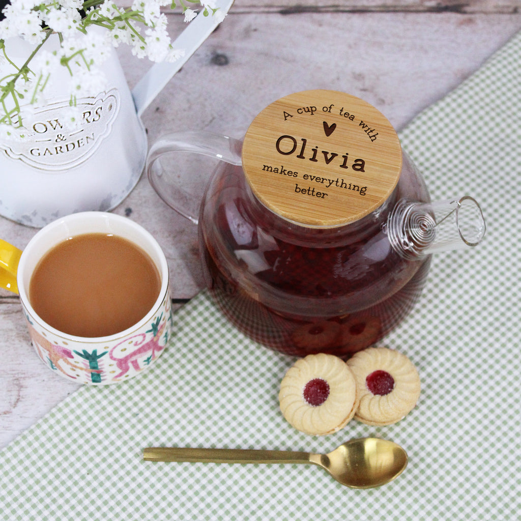 Personalised Mum Tea Pot