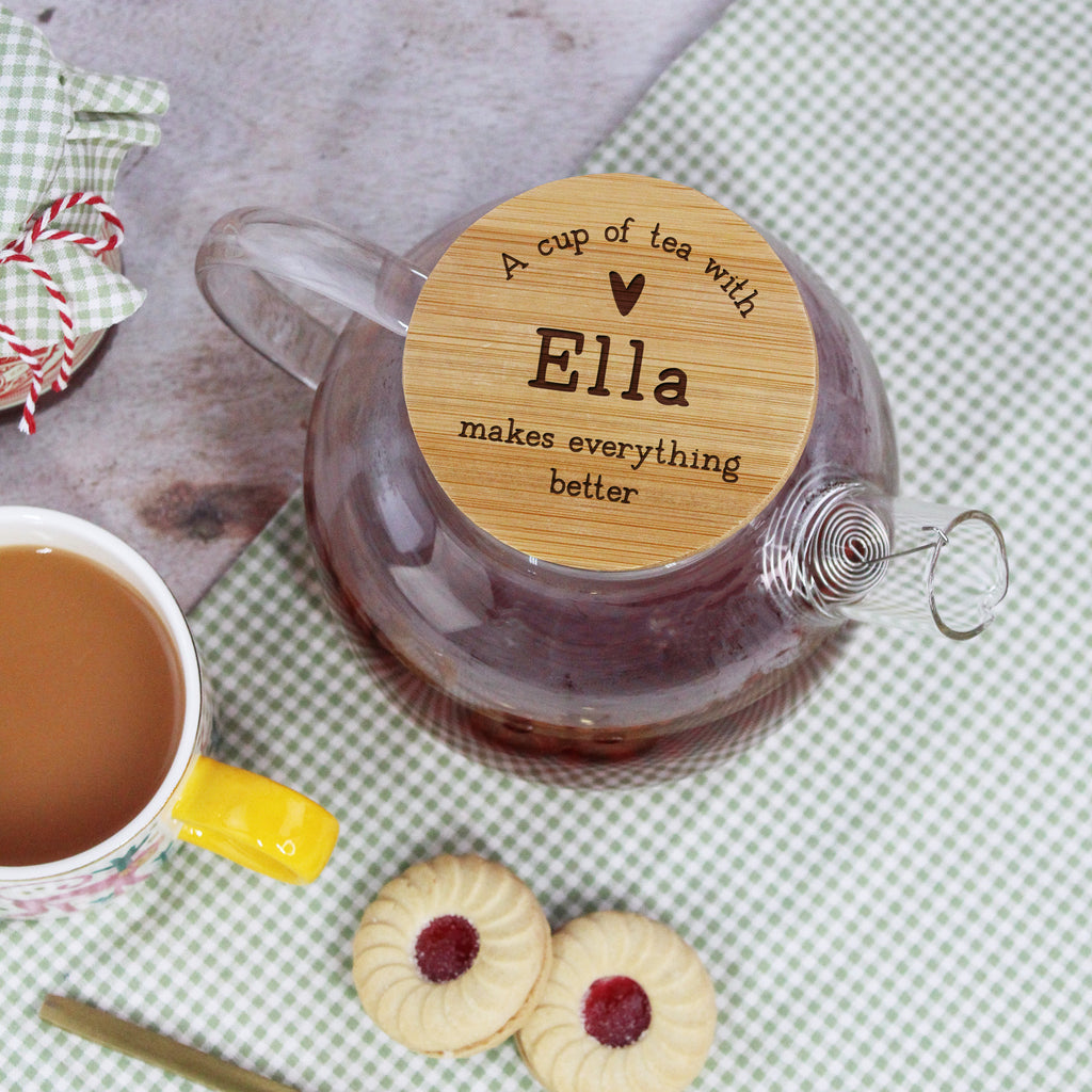 Personalised Mum Tea Pot